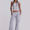 13 Grey Marl Bootcut Monster Joggers