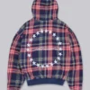 Adrenaline Checked Zip Hoodie