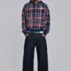 Adrenaline Checked Zip Hoodie