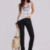 Ardor Coated Low Rise Skinny Jeans