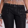 Ardor Coated Low Rise Skinny Jeans