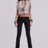 Ardor Coated Low Rise Skinny Jeans