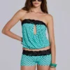 Ashlee Polkadot Lace Top