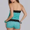 Ashlee Polkadot Lace Top