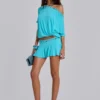 Azurae Studded Mini Skort