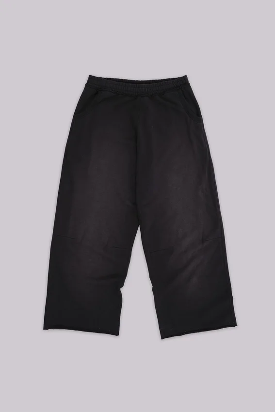 Black Baggy Monster Joggers