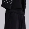 Black Baggy Monster Joggers