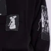 Black Devoted Patch Hoodie