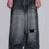 Black Eroded XL Colossus Jeans