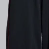 Black Mesh Vapor Tracksuit Bottoms