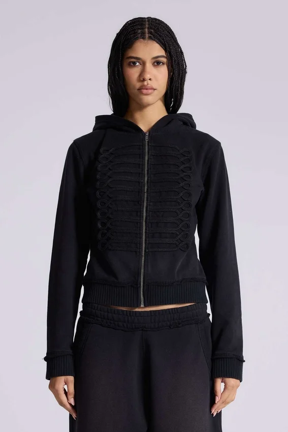 Black Military Monster Hoodie