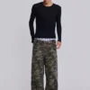 Black Mist Long Sleeve Top