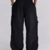 Black Parachute Cargo Pants