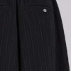 Black Pinstripe XL Goliath Baggy Shorts