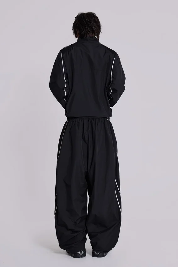 Black Vapor Tracksuit Top