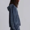 Blue Sporty Baggy Monster Hoodie