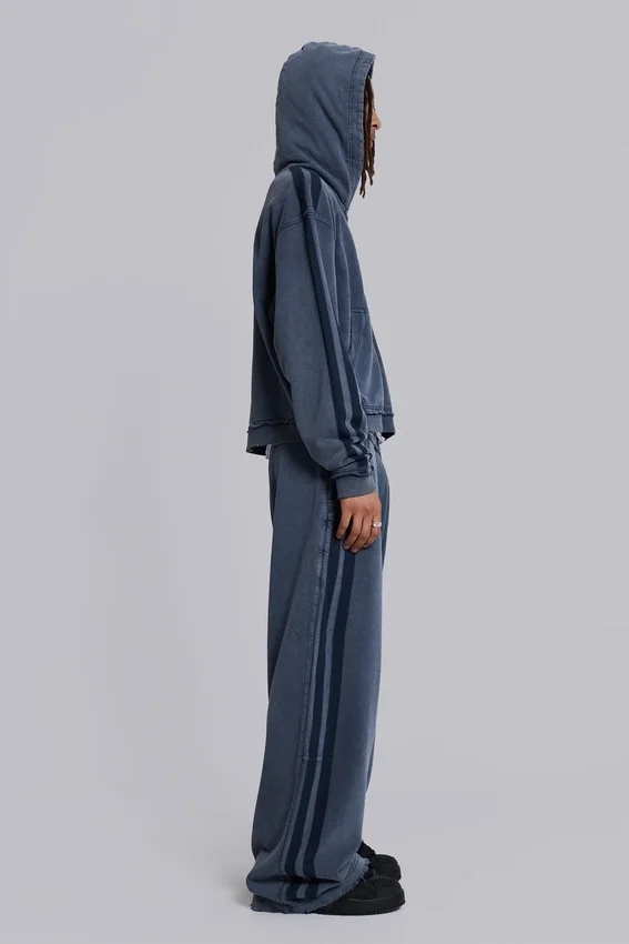 Blue Sporty Baggy Monster Hoodie