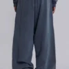 Blue Sporty Baggy Monster Joggers