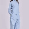 Blue Vapor Tracksuit Bottoms