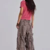 Brown Check Cadet Cargos