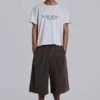 Brown Check XL Goliath Shorts