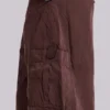 Brown Parachute Cargo Pants