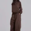 Brown Vapor Tracksuit Top