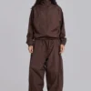 Brown Vapor Tracksuit Top