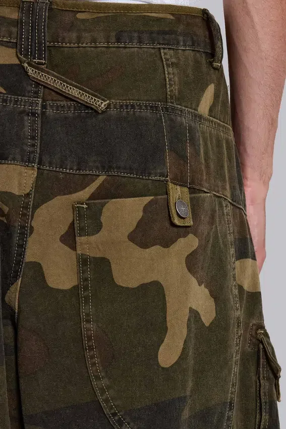 Cadet Camo Baggy Shorts
