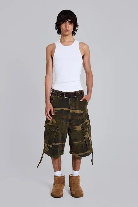 Cadet Camo Baggy Shorts