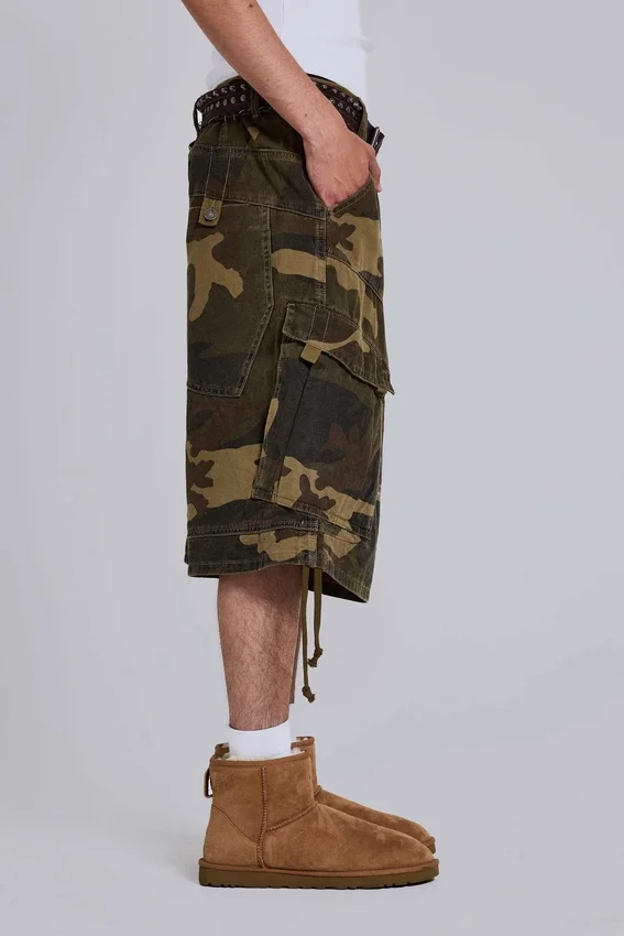 Cadet Camo Baggy Shorts