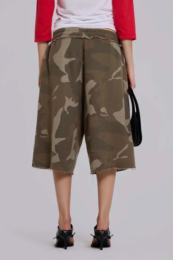Camo Monster Jogger Shorts