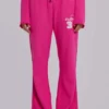 Cleo Slouchy Bootcut Jogger in Pink