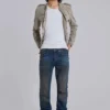 Dirty Wash Drain Jeans
