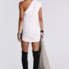 Eris Asymmetric Mini Dress