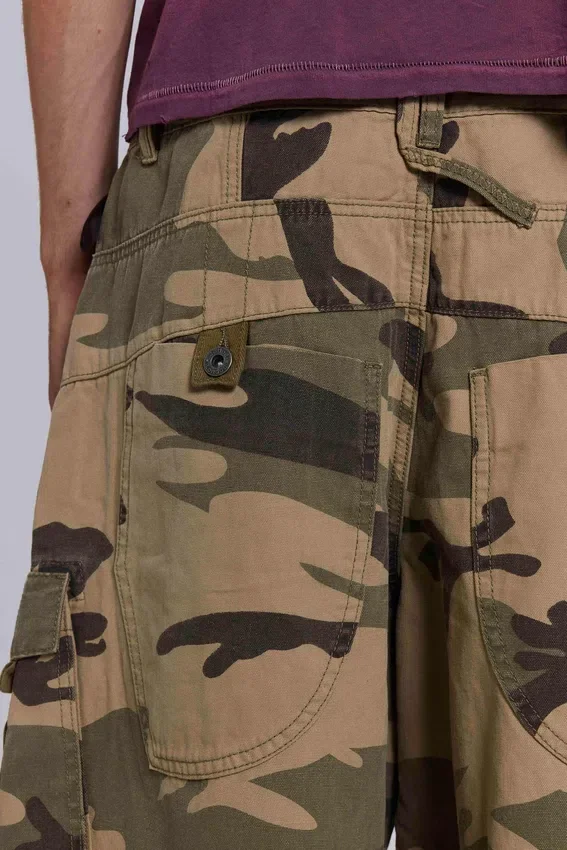 Faded Camo Cadet Shorts
