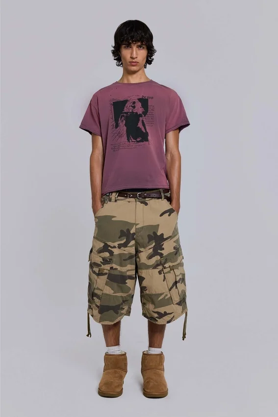 Faded Camo Cadet Shorts