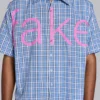 Fake Check Shirt