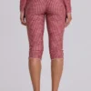 Freda Gingham Swim Capri Trousers