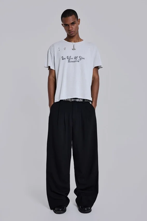 Goliath Black Suit Pants