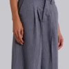 Goliath Light Grey Pinstripe Suit Pants