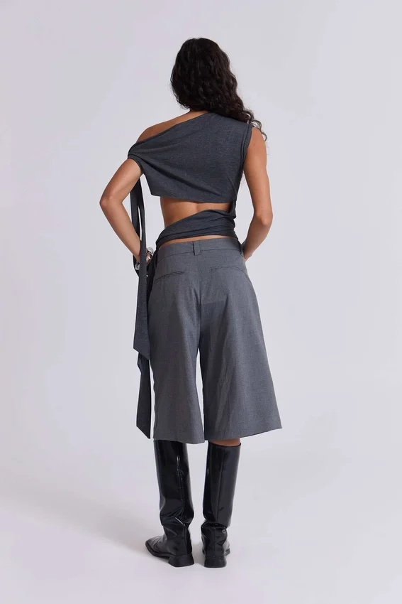 Grey Goliath Tailored Shorts