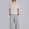 Grey Marl Cuffed Baggy Monster Joggers
