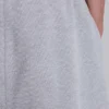 Grey Marl Waffle Monster Jogger Shorts