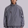 Grey Vapor Tracksuit Top