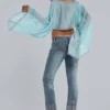 Hand-Beaded Bootcut Cooper Jeans