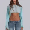 Hand-Beaded Bootcut Cooper Jeans