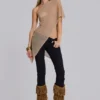Infinity Multiway Knit Cape in Sand
