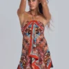 Ixia Chiffon Bandana Scarf Dress