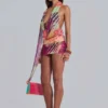 Kalmia Backless Mini Dress